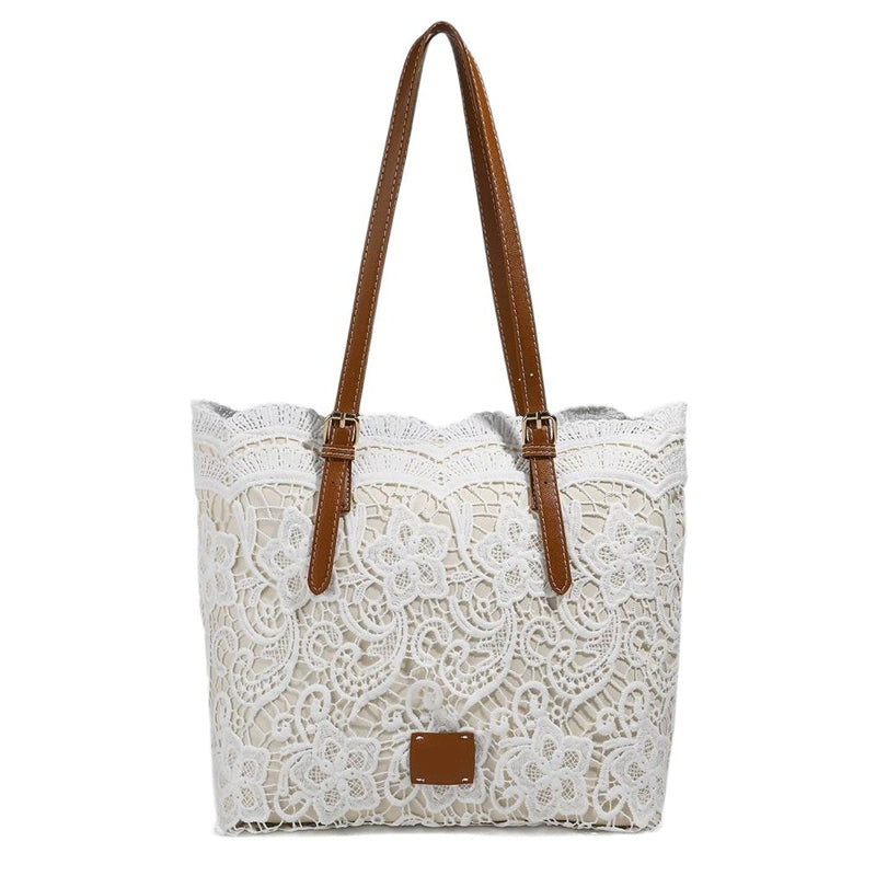 đ 50% RABATT NU! đž Vintage Spets AxelsvĂ€ska â Elegant Spets, Rymlig & Justerbar Rem â Perfekt För Bröllop, Vardag & Resor âš