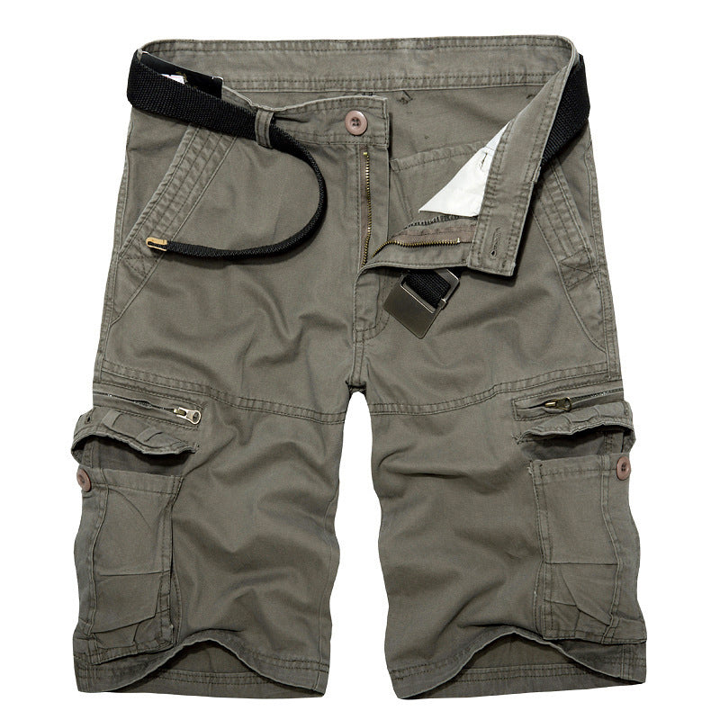 𩳠50% RABATT! đ§ Herr knĂ€lĂ„nga taktiska arbetshorts â Slitstarka, mĂ„nga fickor & perfekta för bygg, jakt eller friluftsliv đ„