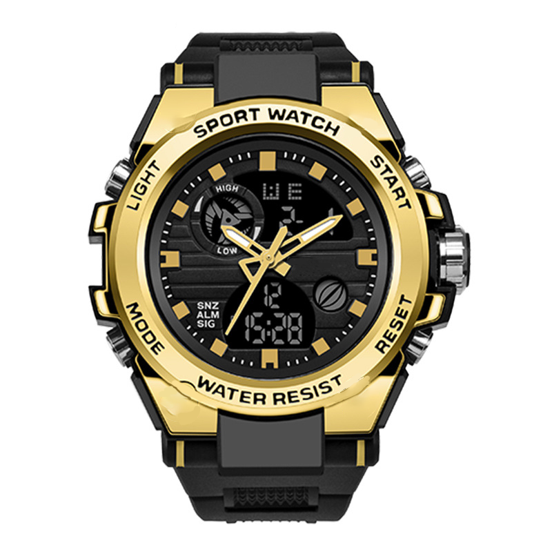 â 50% RABATT NU!đȘ Herr VattentĂ€t Sportklocka â Dual Display & StöttĂ„lig â Outdoor Essential đ§