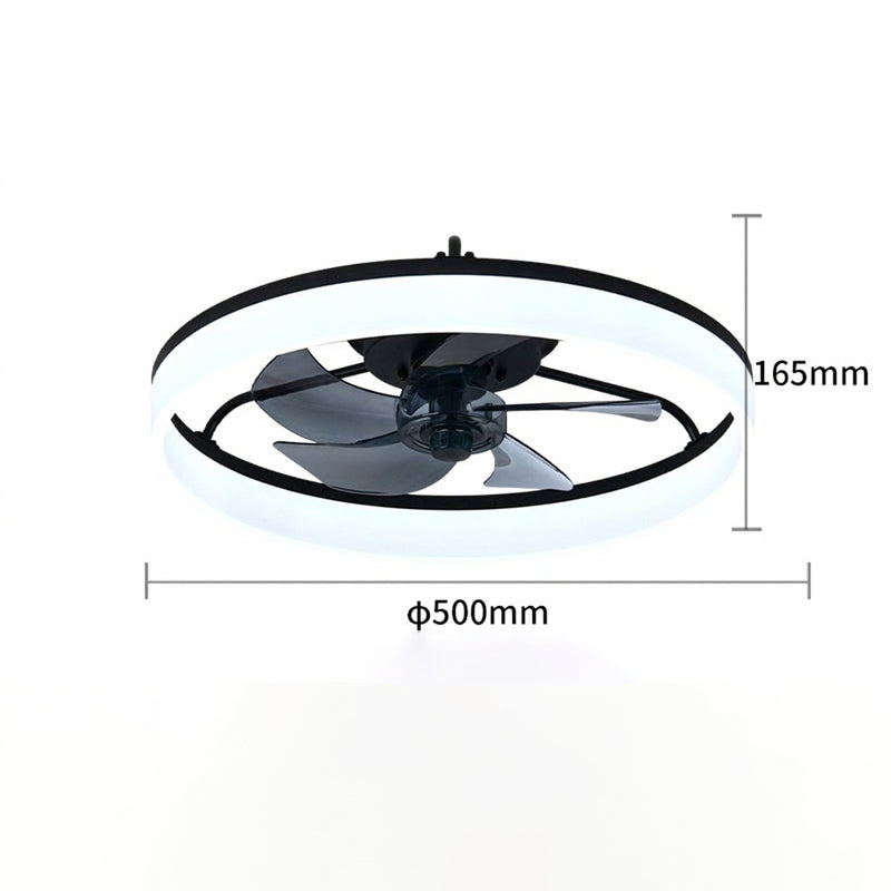 đšđĄ 50 % RABATT! Tyst takflĂ€kt med LED-ljus â 6 hastigheter, reversibel motor & dimbar belysning, perfekt för sovrum & vardagsrum đ