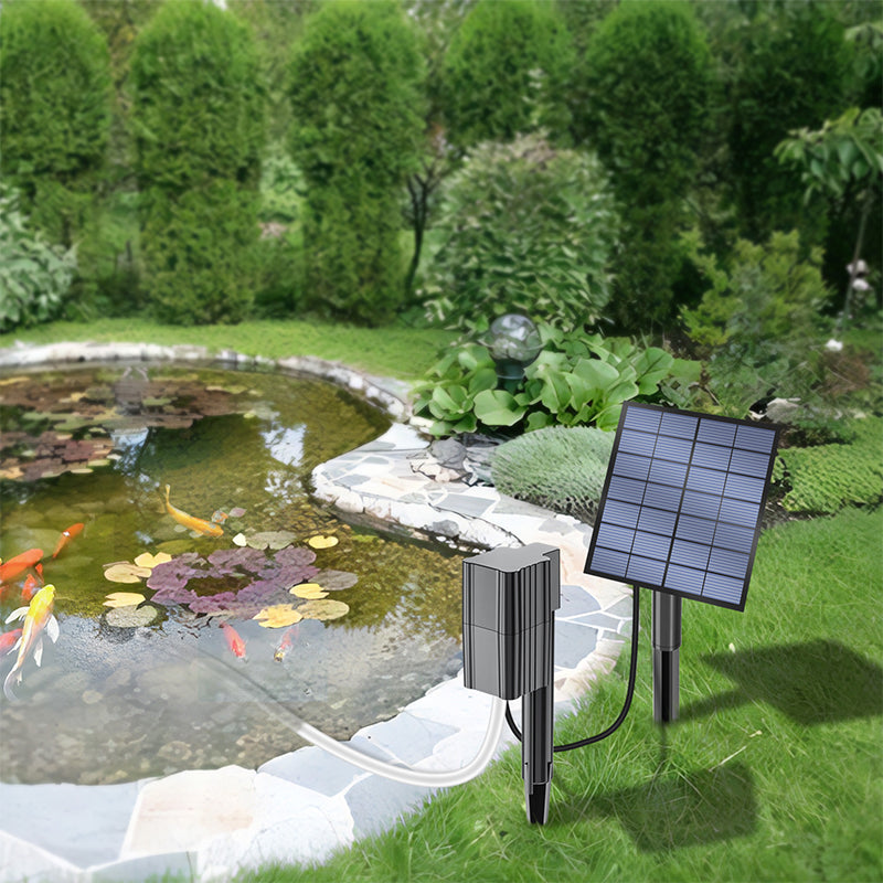 đ„ 50 % RABATT đ Dammluftare med solpanel â effektiv syresĂ€ttning under varma dagar, motverkar algblomning & fiskdöd, tyst & miljövĂ€nlig đżđ