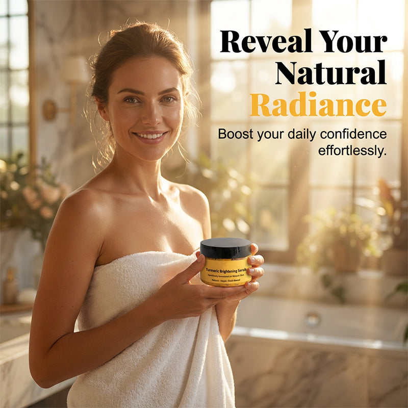 đ50 % RABATTđ§Ž Kroppsskrubb med gurkmeja för ljusare hud | Exfoliering med naturligt havssalt · NĂ€ring med jojobaolja · Minskar ojĂ€mn hudton · Kan anvĂ€ndas bĂ„de till ansikte och kropp