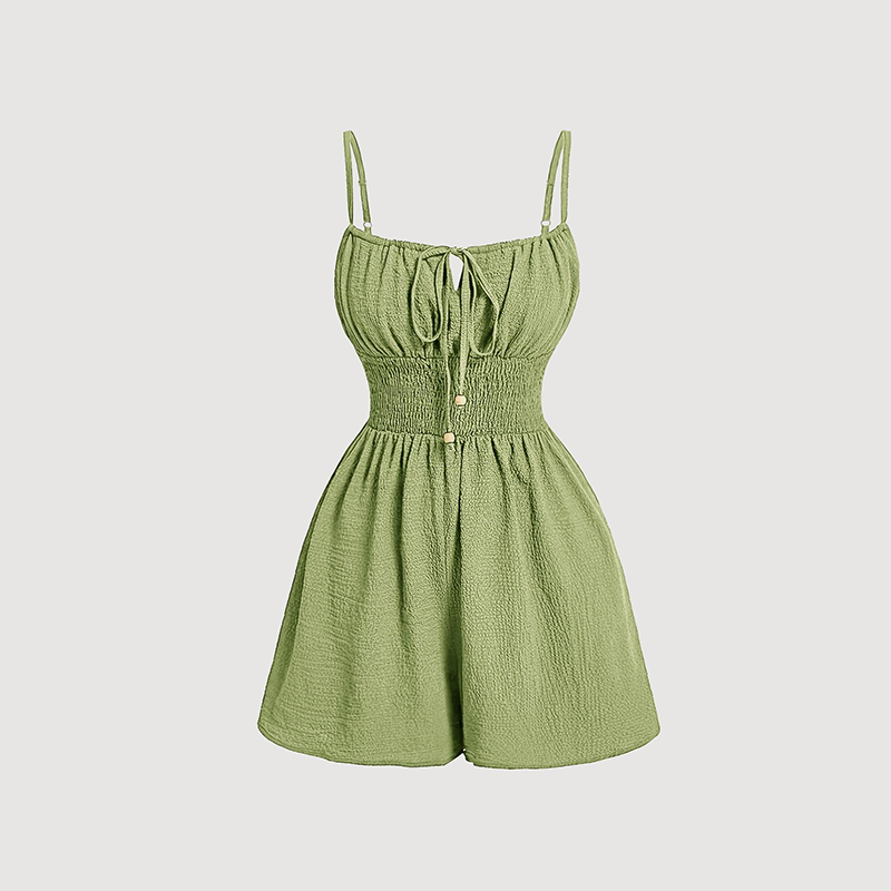 Damplaysuit i Texturerat Crinkletyg