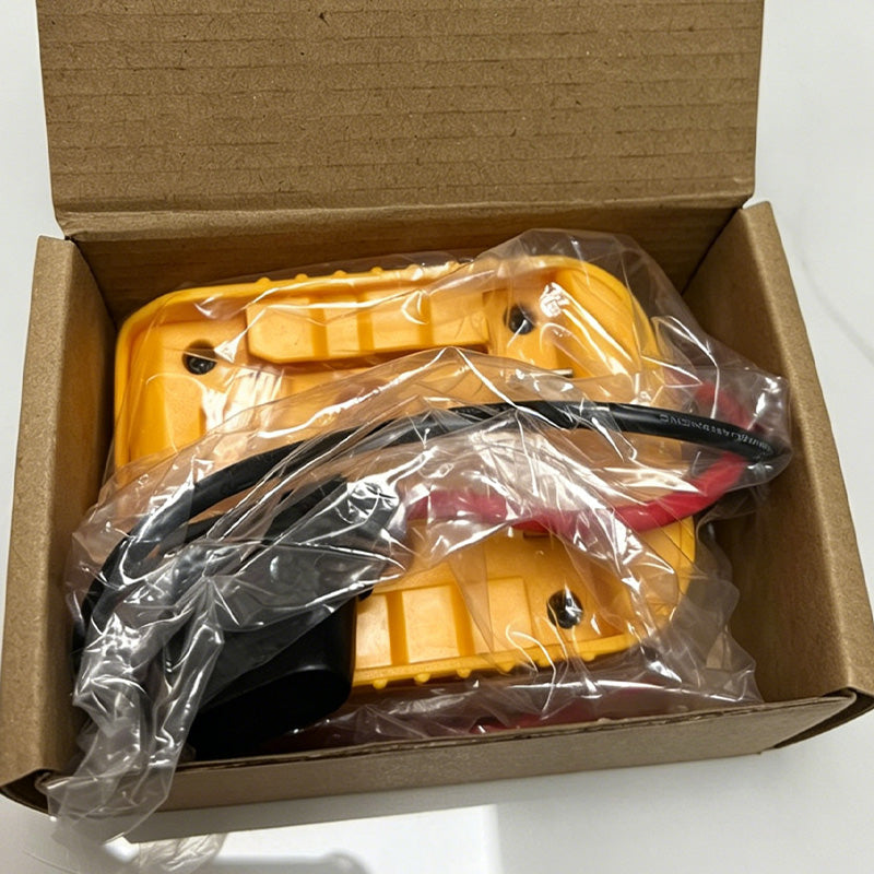đąđą50 % RABATT!! â°Adapter för Power Wheels till DeWalt 18V/20V-batteri med strömbrytare och sĂ€kring