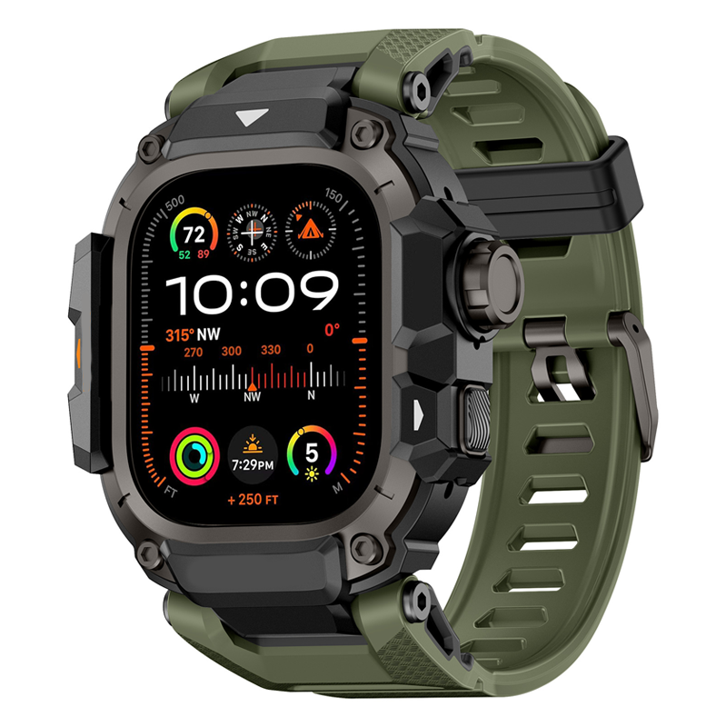 Robust Skyddsfodral med Armband för 49mm Smartklocka