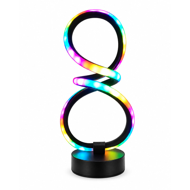 Modern Dubbelhelix Bordslampa