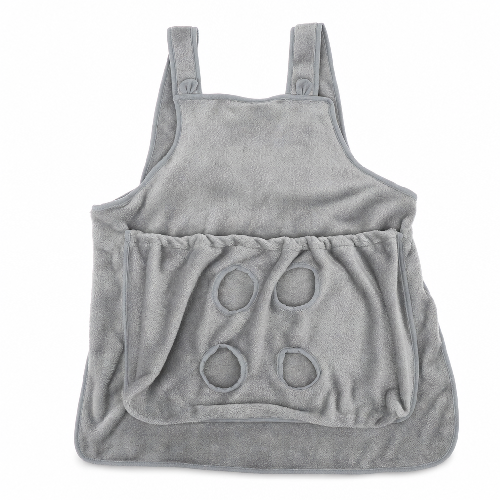 đ± LIMITED-TIME 50% OFF đ„» Pet Cuddling Apron â Leg Holes, Scratch-Resistant, Hands-Free Grooming