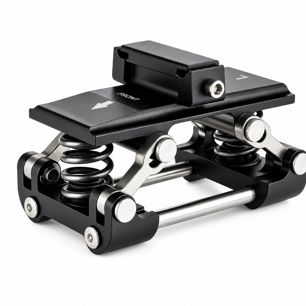 🚴 Stötdämpare för cykelsadel – fjädrande sadeladapter för ökad komfort och mindre vibrationer, perfekt för MTB och trekking