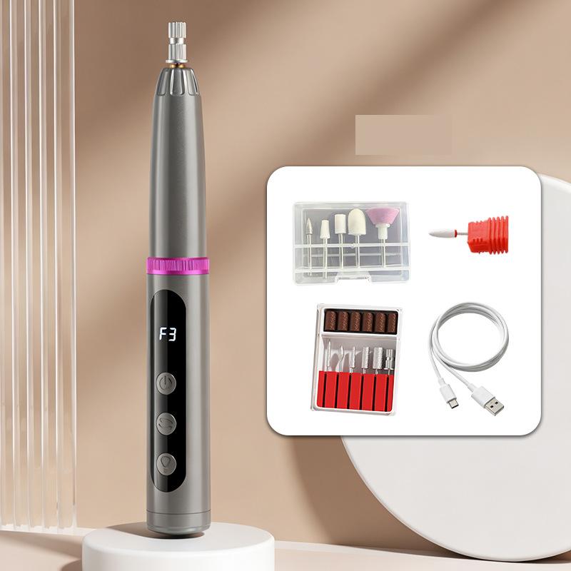 đ
50% RABATT! âš BĂ€rbar elektrisk nageldrill & nagelslip â Sladdlös manikyrmaskin för polering, gellackborttagning & nagelvĂ„rd