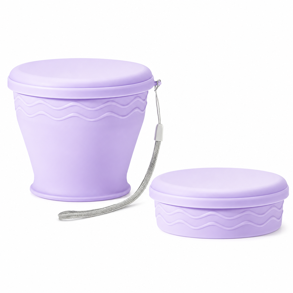 đ„50% RABATT NU! đ„€HopfĂ€llbar silikonmugg â lĂ€tt att ta med & tĂ„lig âš