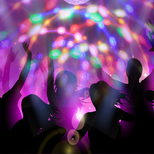 💥NY PRODUKT❗60-65 procent rabatt under en begränsad tid💡FÄRGGLAD ROTERANDE GLÖDLAMPA DISCO™️ 🕺💃