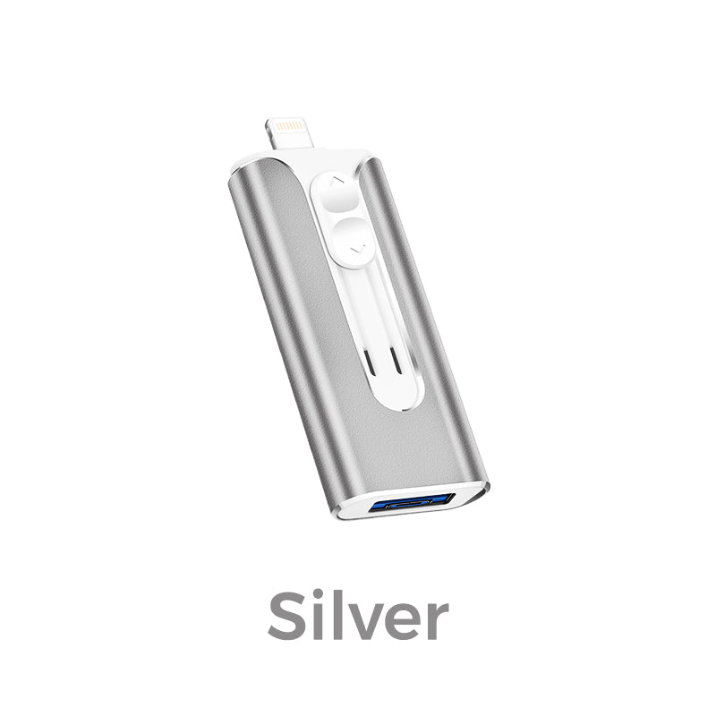 📱⚡ 4-i-1-minne för iPhone, Android & PC – överför foton snabbt & frigör lagringsutrymme 💾✨