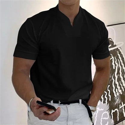 2026 Gentlemans business kortärmad fitness-T-shirt