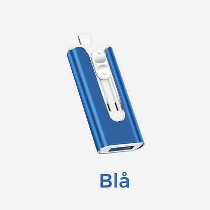 USB-minne för extern lagring 📀 - Perfekt för att spara och bär med dina filer! 🚀