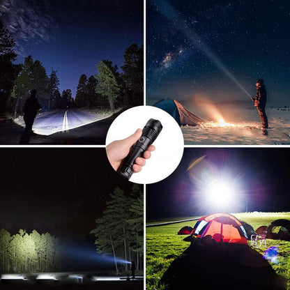 🔥Vattentät laser militär ficklampa