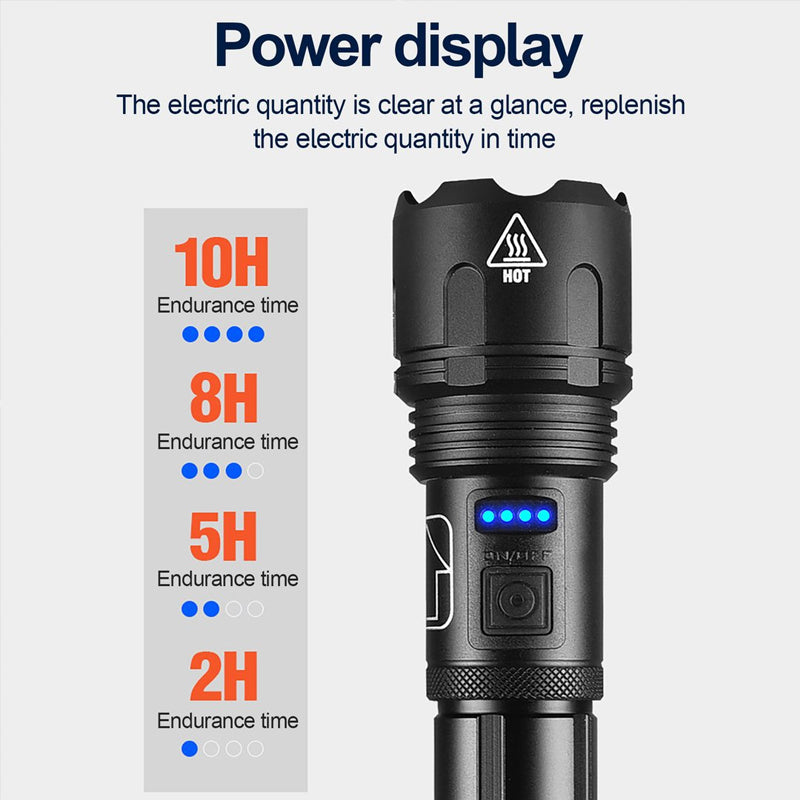 🔥Vattentät laser militär ficklampa