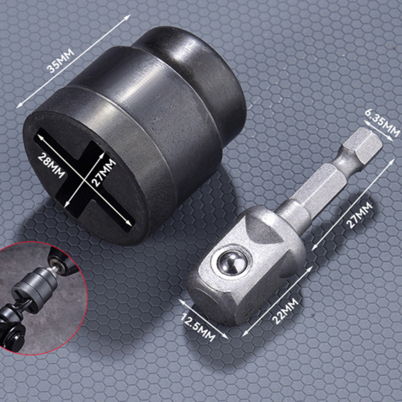 🔥Universal Jack Socket Adapter för handborrmaskin