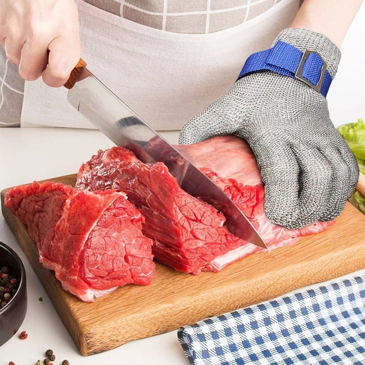 🎁Begränsat erbjudande med 50% rabatt🎁Metallhandske i rostfritt stål av livsmedelskvalitet
