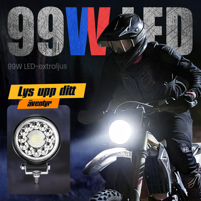 ✨💥Halva priset sista dagen💡4-tums LED-pod med 99 W för terrängbruk✨📍999 st LED-pärlor📍