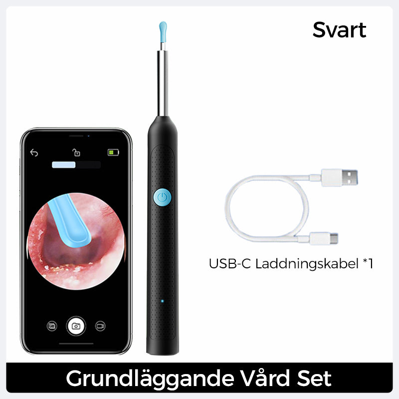 Visuell Elektriskt Verktyg för Öronvax Borttagning