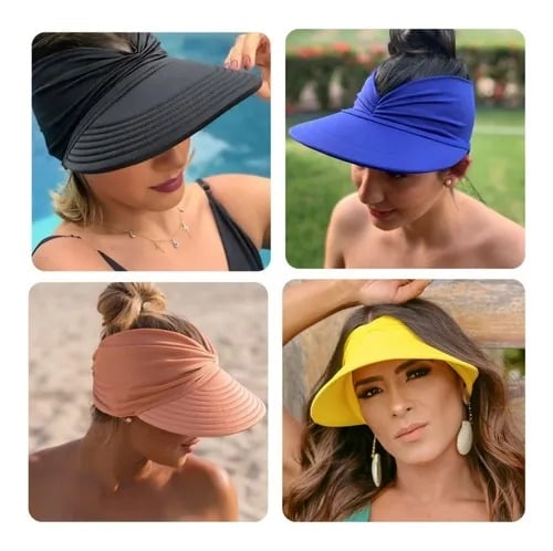 👒 50% RABATT NU! ☀️ Sommarens Dam Solhatt – Mjuk & Lättvikt, UV-skydd, Justerbar Passform – Unik Sommarbasvara ✨