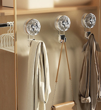 🔥Lättviktig lyxig stil, sugkoppshylla med glaciärmönster