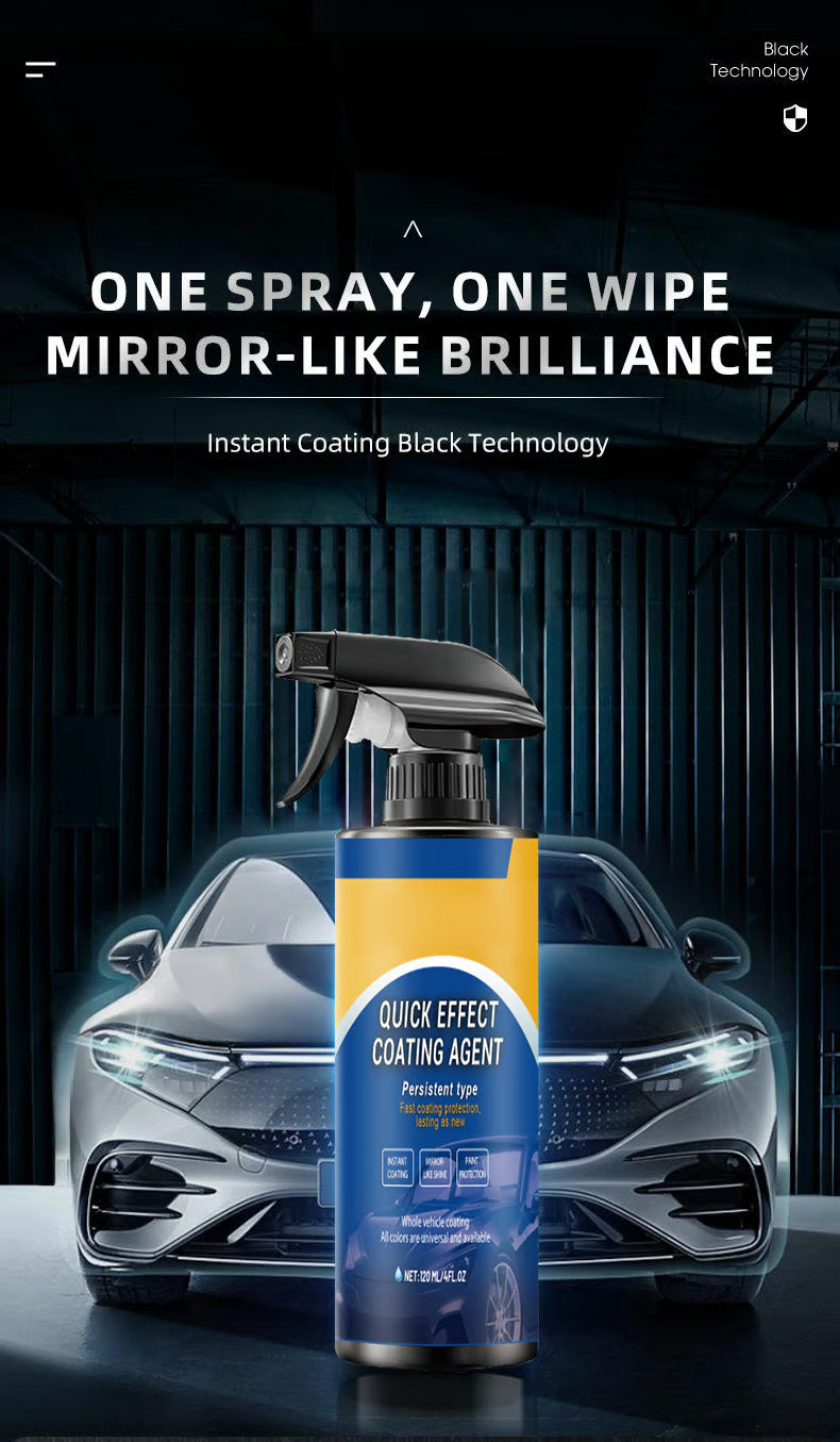 🏆️ Sista dagen Köp 2 få 1 gratis 🚗🫧Advanced Car Snabbverkande lackeringsmedel Spray