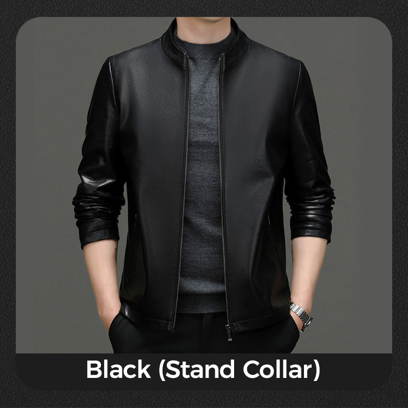 🔥Klassisk läderjacka för män