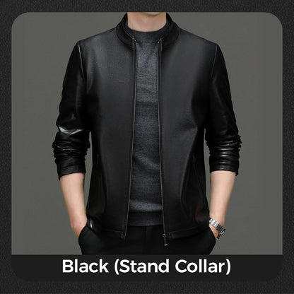 🔥Klassisk läderjacka för män