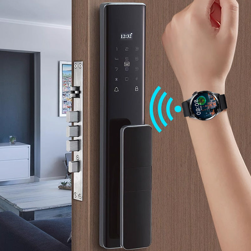 "❤️ Hälsopaket: Watch 4 Pro + Hälsoapp 📊 Spårning av SLEEP/HR/SpO2 ⚡ 7-dagars Batteritid 🎁 Just Nu: 55% Rabatt + Fri Retur"