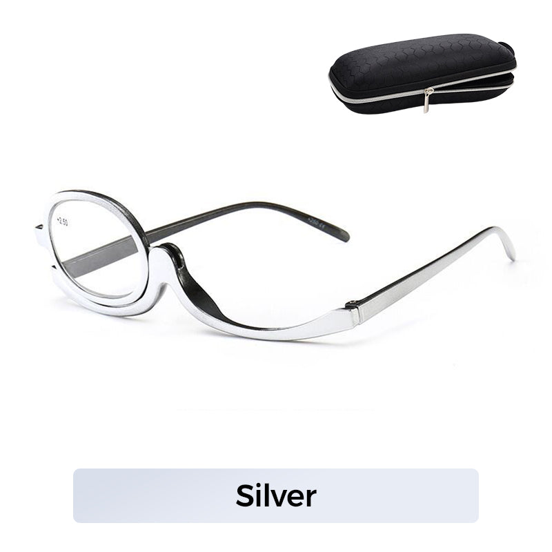 🔥💕Roterande sminkglasögon🧐