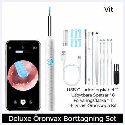 Visuell Elektriskt Verktyg för Öronvax Borttagning