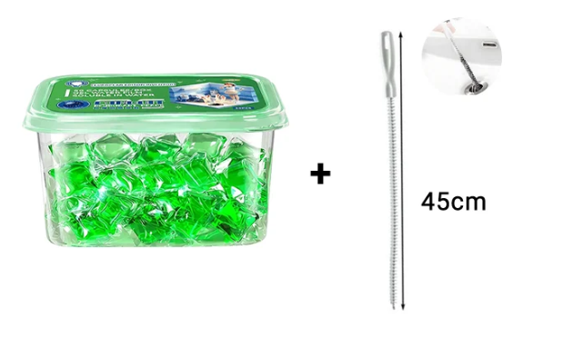 🚰✨ 50 % RABATT NU! Luktneutraliserande Avloppskapslar – Bioenzymformel mot Dålig Lukt & Fräschare Avlopp Utan Stark Kemisk Doft 🧼🌿