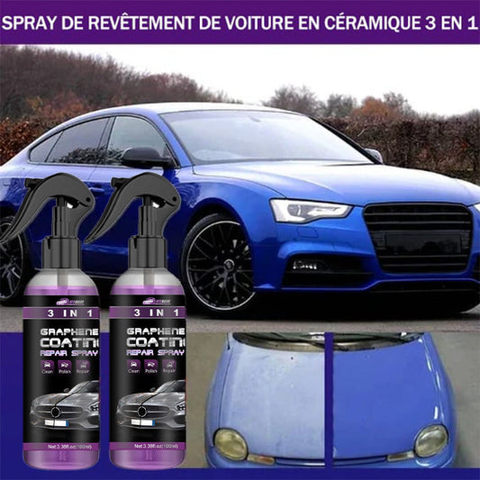 🔥3 i 1 Spray för snabb billackering med högt skydd
