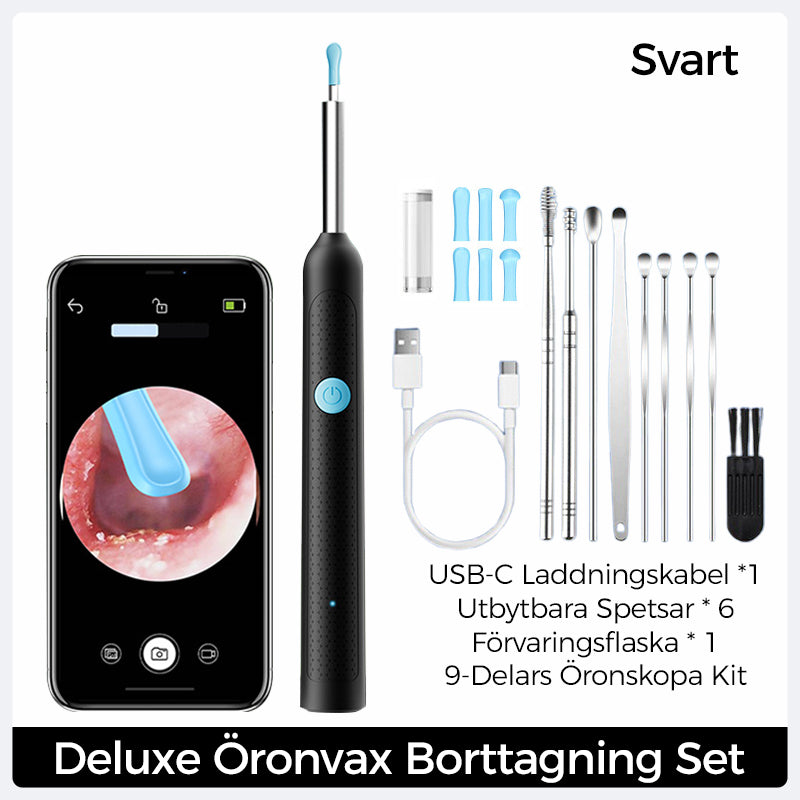 Visuell Elektriskt Verktyg för Öronvax Borttagning