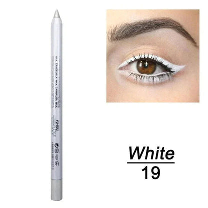 💄 50% RABATT! 🎨 14-delars Set med Vattenfast Gel-Eyeliner – Metallisk & Pärlemorskimrande Finish, Långvarig & Smetfri Formula För Perfekt Linning 👁️
