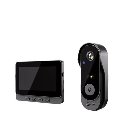 🔥Tidsbegränsat erbjudande - Smart videodörrklocka (inkluderar kamera + monitor)