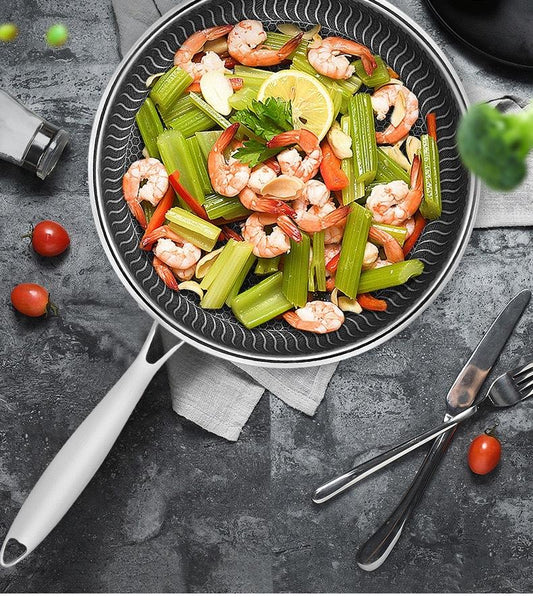 🔥SIDSTA DAGENS REA 50% RABATT!!! 🍳Premium non-stick panna med lock
