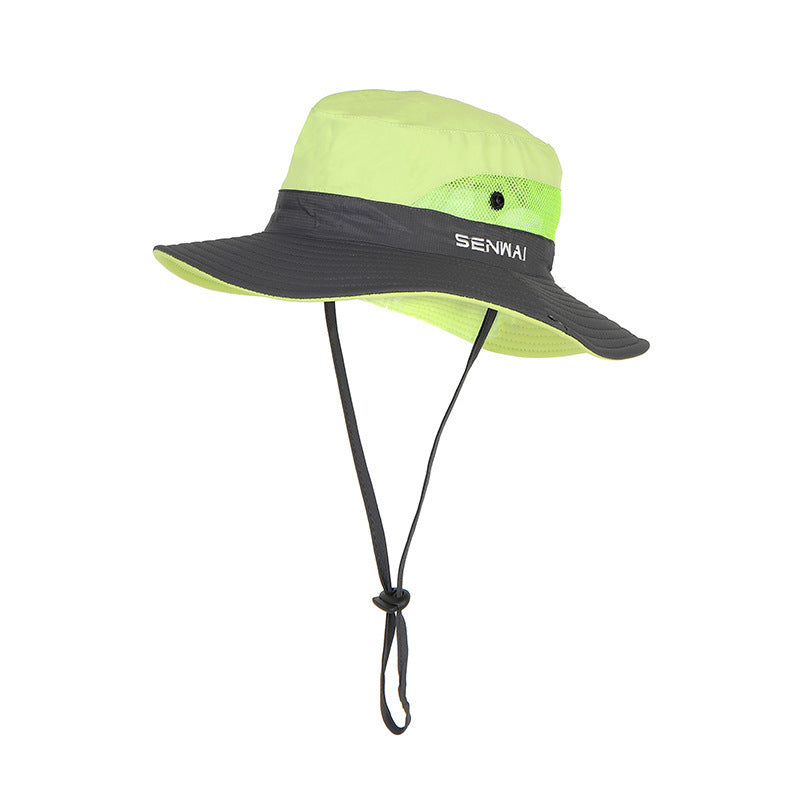 🔥 Solhatt för utomhusbruk, parhatt för fiskare, hopfällbar sommarsolhatt