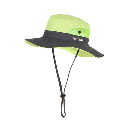 🔥 Solhatt för utomhusbruk, parhatt för fiskare, hopfällbar sommarsolhatt