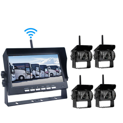 🎁 50% RABATT 🚀 Modern bilteknik för vardagen 🚗 7-tums HD backkamera trådlös – smidig installation & bättre kontroll ⚡