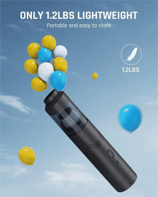 💥SISTA DAGEN REA 49 % RABATT💥Slim V8 Mate sladdlös bil dammsugare med hög effekt 13000Pa/30AW