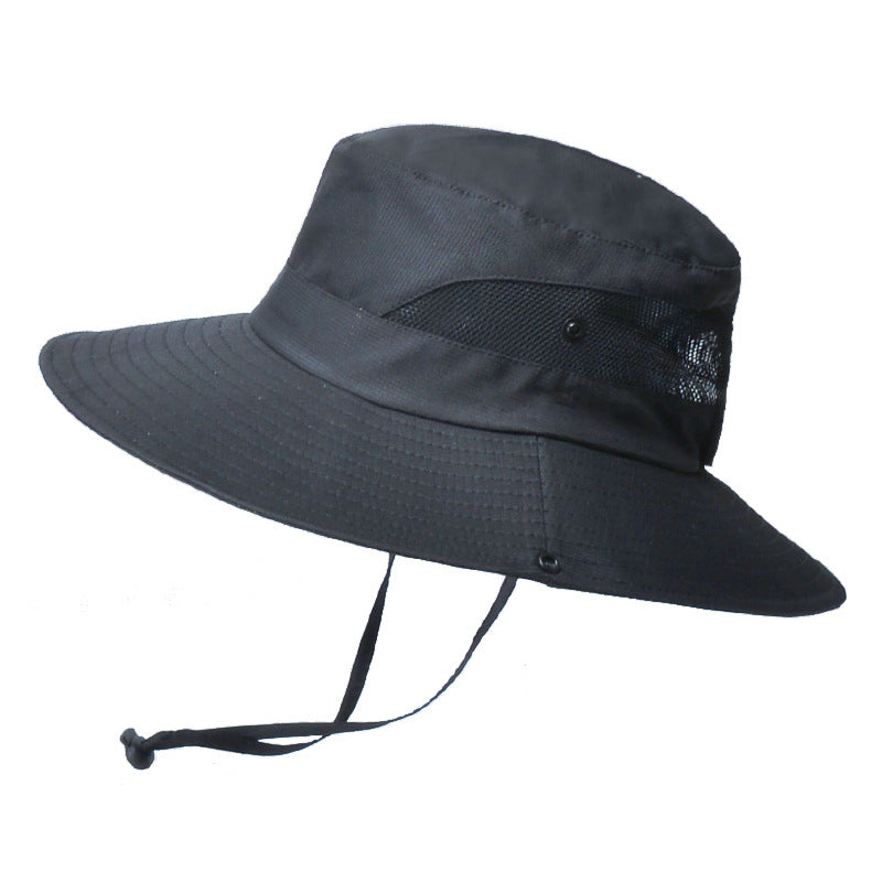 🔥 Solhatt för utomhusbruk, parhatt för fiskare, hopfällbar sommarsolhatt