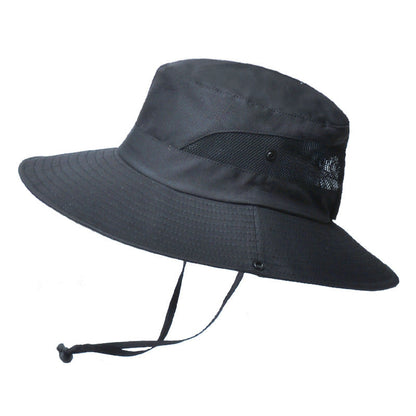 🔥 Solhatt för utomhusbruk, parhatt för fiskare, hopfällbar sommarsolhatt