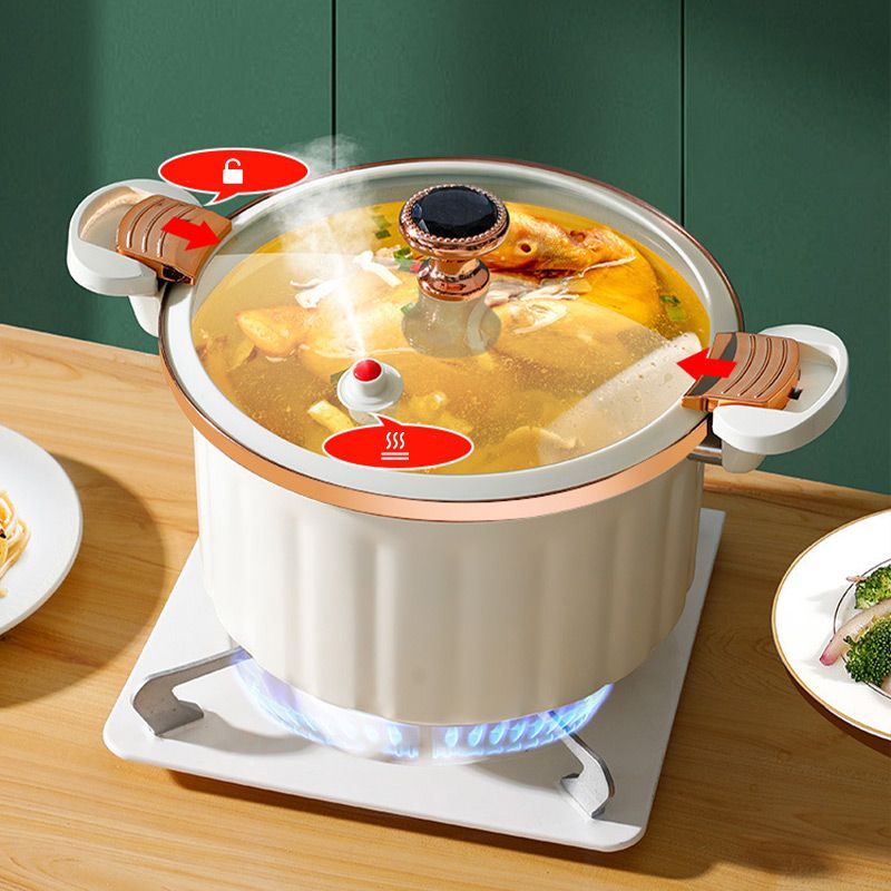 Mikrotryckkokare i emalj med non-stick-teknik（49% rabatt ）