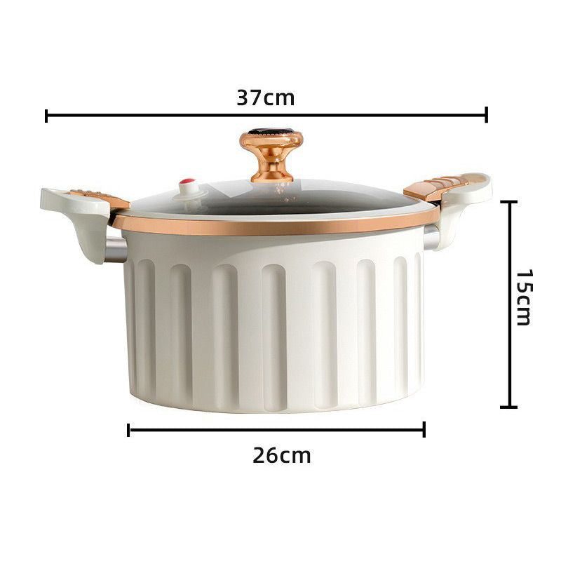 Mikrotryckkokare i emalj med non-stick-teknik（49% rabatt ）