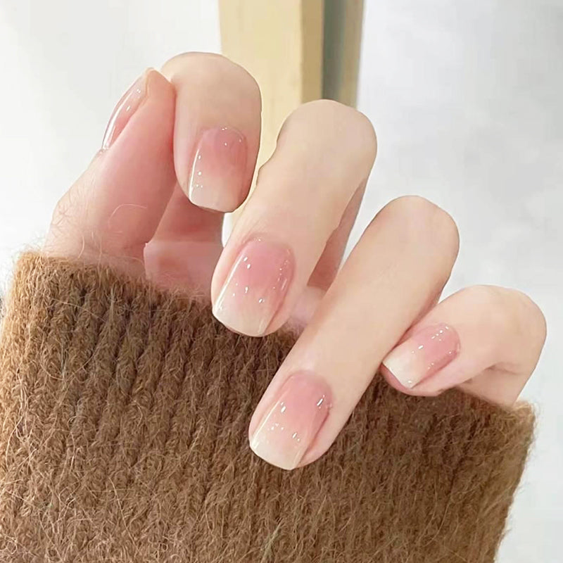 Vesipohjainen Valkoinen jää kirkas Nude No Bake kynsilakka ✨