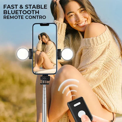 🔥Varm försäljning🔥Ny 6 i 1 Bluetooth Selfie Stick