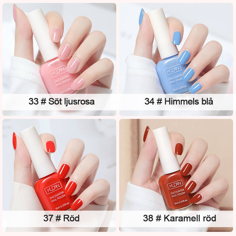Nagellack som kan avlägsnas