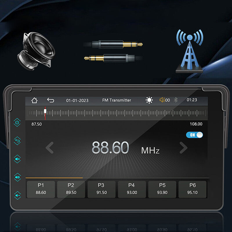 Multifunktionell trådlös CarPlay MP5